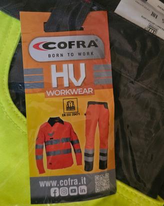 pantaloni Cofra alta visibilità