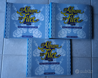 Raccolta "GLI ALBUM DEL FILET" FABBRI editori