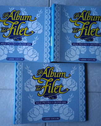 Raccolta "GLI ALBUM DEL FILET" FABBRI editori