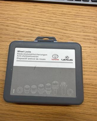 Bulloni ruota antifurto Toyota Aygo x dal 2022