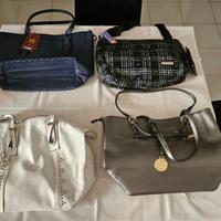 5 borse nuove vari colori