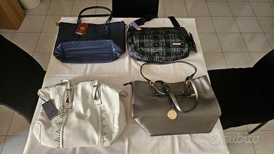 5 borse nuove vari colori