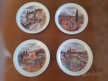 Piatti (4) 4 stagioni PORCELLANA NORDICA