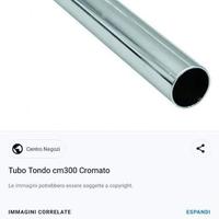 Tubi cromati tondi