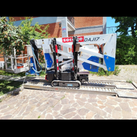 Piattaforma aerea cingolata ragno 17 metri