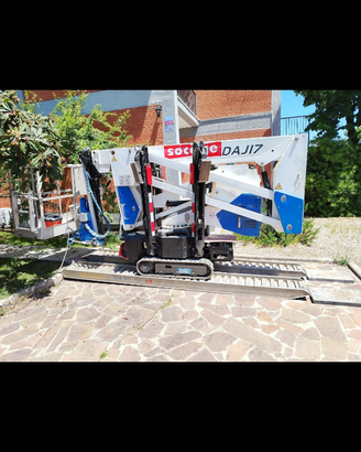 Piattaforma aerea cingolata ragno 17 metri