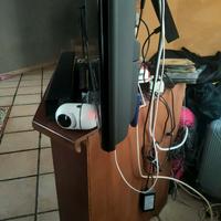 Mobile porta TV angolare