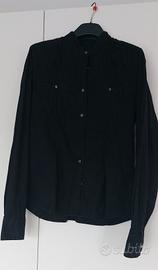 Camicia nera donna taglia XL