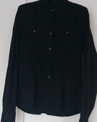 Camicia nera donna taglia XL