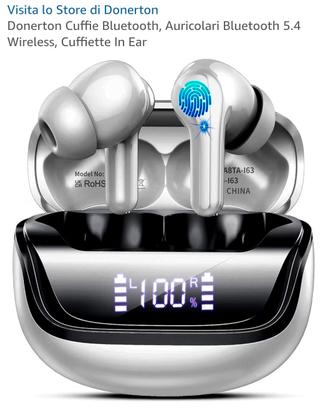 Cuffie Bluetooth Donerton W90 –Auricolari wireless