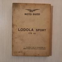 Catalogo Manutenzione GUZZI LODOLA SPORT 175 1958