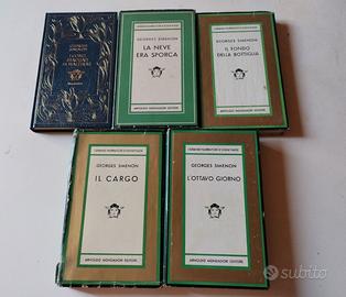 Simenon coll.Medusa Mondadori 5 libri
