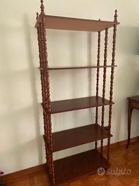 carinissima libreria liberty vintage in legno