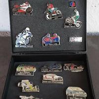 COLLEZIONE 14 SPILLE ELF PINS VINTAGE AUTO MOTO