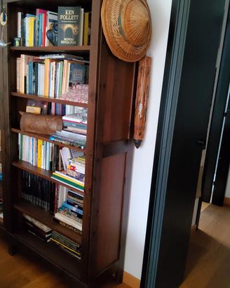 Libreria Ikea Hemnes marrone scuro