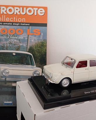 Simca 1000 1969 1:24 Quattroruote Collection 