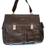 Borsa da ufficio PIQUADRO originale in pelle nera