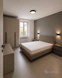 Trilocale luminoso ed ampio