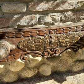 Letto fatto da un carro di Sant'Antonio 