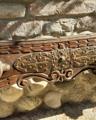 Letto fatto da un carro di Sant'Antonio 