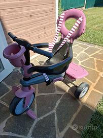 Triciclo smartTrike Vanilla 4 in 1 Rosa 10-36 mesi