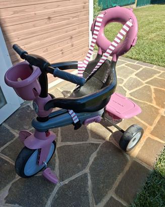 Triciclo smartTrike Vanilla 4 in 1 Rosa 10-36 mesi