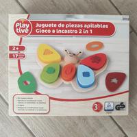 Gioco ad incastro 2 in 1 legno