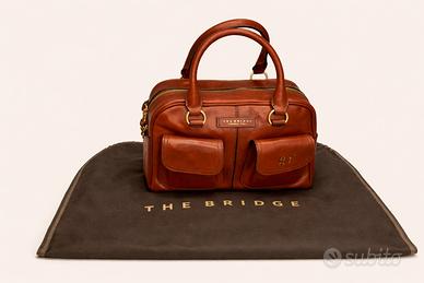 THE BRIDGE BORSA BAULETTO FLORA IN PELLE TRACOLLA