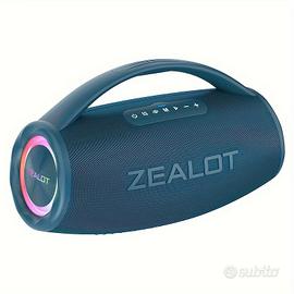 Zealot 80W potente subwoofer portatile da esterno