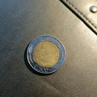 500 lire bimetalliche 