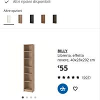 libreria billy ikea 