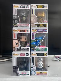 Lotto 6 funko pop star wars prenotati per lani