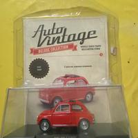 Auto Vintage Deluxe collection Fiat 500 F
