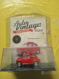 Auto Vintage Deluxe collection Fiat 500 F