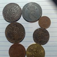 lotto 7 PZ monete Svezia 