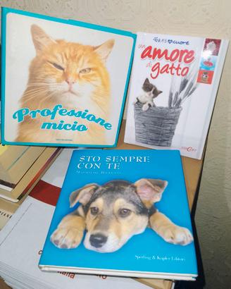 3 libri su gatti e cani
