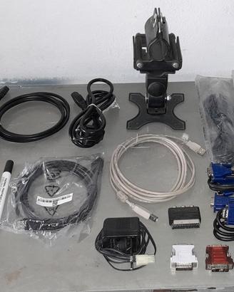 cavi elettronica e supporto video