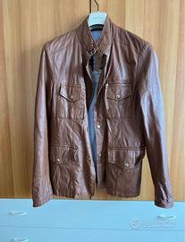 Giacca vera pelle uomo tg 48