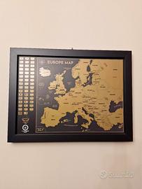 Mappe Mondo da grattare