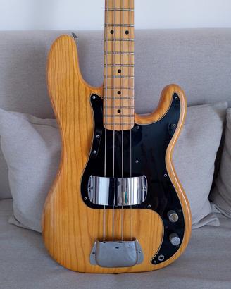 Fender Precision Bass 1978 Natural Maple w/Ohsc