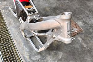 ciclista Honda CRF 250 2007