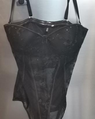 BODY INTIMO CORSETTO BUSTINO PIZZO INTIMISSIMI TGM