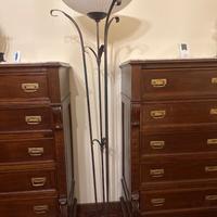 Piantana ferro battuto