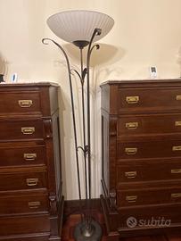 Piantana ferro battuto