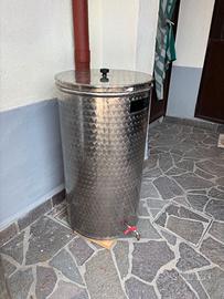 botte in inox da litri 200