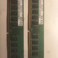 Banchi RAM Samsung 32g DDR4