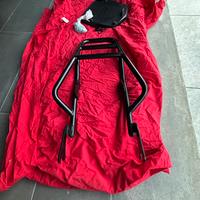 Moto Guzzi Portapacchi Givi con piastra v7 stone