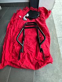 Moto Guzzi Portapacchi Givi con piastra v7 stone