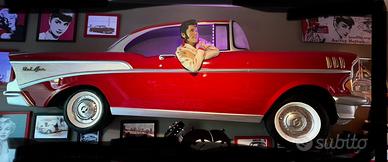 Macchina con Elvis Presley american graffiti 50’s