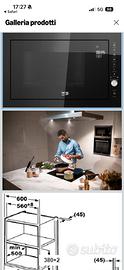 Microonde Beko da incasso MGB 25333 BG nuovo